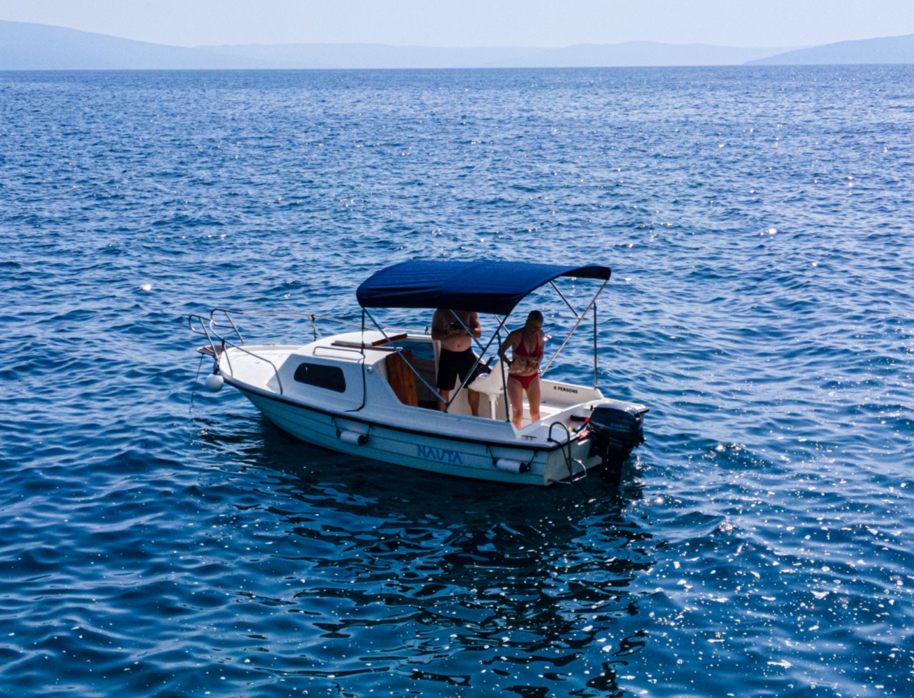 Traditional Dalmatinka family boat