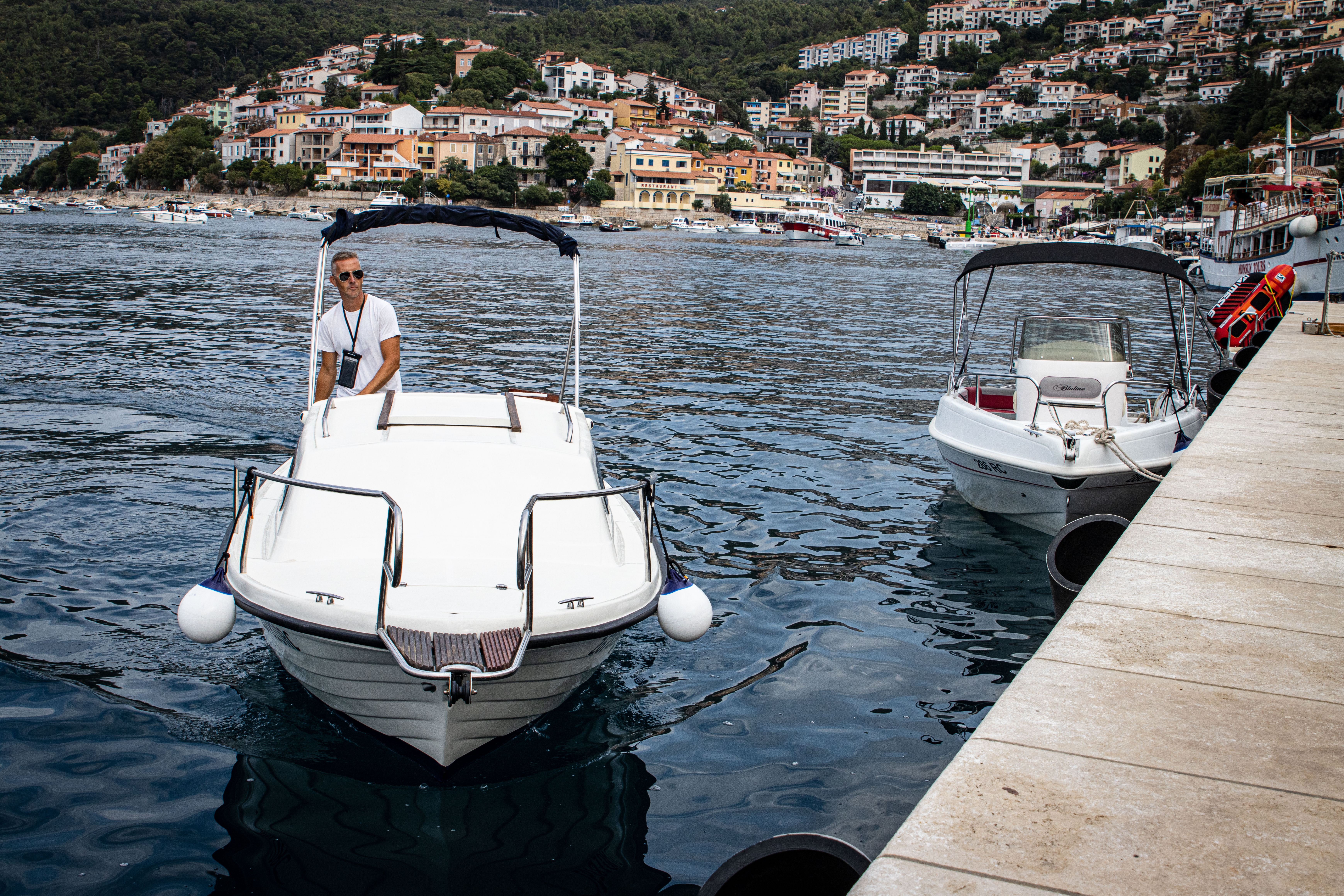 Traditional Dalmatinka family boat